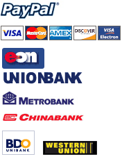 credit card paymet, xoom money transfer, megalink, bancnet, unionbank, chinabank, eon cyber account...