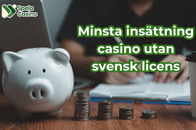 Utländska Casino Allt Om Minsta Insättning